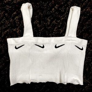 Handmade Nike sock croptop, fits xxs-s/m. Stretchy